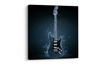SLIKA GITARA OD VODENIH TONOVA - GLAZBENE SLIKE - SLIKE