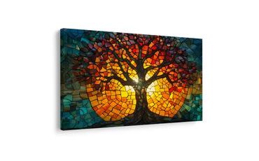 OBRAZ ZÁŘÍCÍ STROM ŽIVOTA - OBRAZY STROMY ŽIVOTA - OBRAZY
