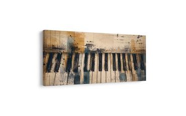 WANDBILD MUSIKALISCHE HARMONIE IN FARBEN - MUSIKBILDER - BILDER