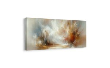 QUADRO SU TELA – ASTRAZIONE CALDA E MODERNA - QUADRI FORME ASTRATTE - STAMPE E QUADRI