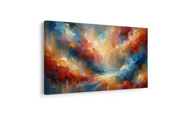 OBRAZ TANEC TEPLÝCH TÓNŮ - ABSTRAKTNÍ OBRAZY - OBRAZY