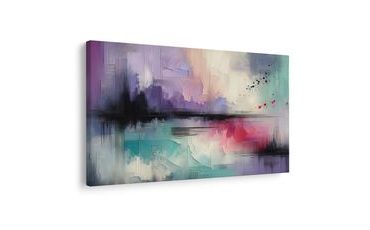 OBRAZ ABSTRAKTNÍ HARMONICKÁ PALETA BAREV - ABSTRAKTNÍ OBRAZY - OBRAZY