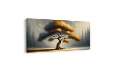 OBRAZ ZLATÝ STROM ŽIVOTA NA POLI - OBRAZY STROMY ŽIVOTA - OBRAZY