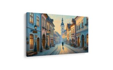 OBRAZ PROCHÁZKA HISTORICKÝM CENTREM - OBRAZY MĚSTA - OBRAZY