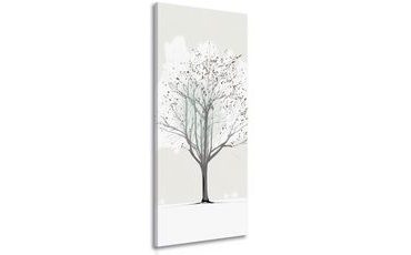 IMPRESSION SUR TOILE COURONNE D'ARBRE D'HIVER - IMPRESSIONS SUR TOILE ARBRES ET FEUILLES - IMPRESSION SUR TOILE