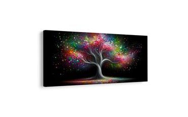 OBRAZ ZÁŘIVÝ STROM ŽIVOTA V NOCI - OBRAZY STROMY ŽIVOTA - OBRAZY
