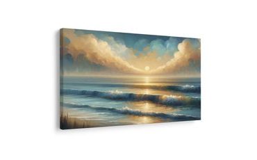 OBRAZ ZLATÝ VÝCHOD NAD MOŘEM - OBRAZY VÝCHOD A ZÁPAD SLUNCE - OBRAZY