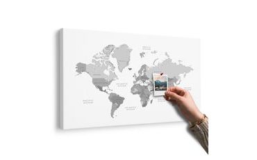 PARAFA KÉP TÉRKÉP VINTAGE KIVITELBEN FEKETE FEHÉRBEN - PARAFA KÉPEK - KÉPEK