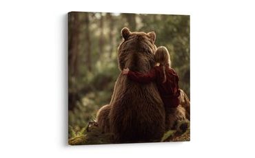 SLIKA ŠUMSKA HARMONIJA - SLIKE MEDVJEDI - SLIKE