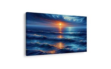 OBRAZ ZÁPAD SLUNCE NAD OCEÁNEM - OBRAZY VÝCHOD A ZÁPAD SLUNCE - OBRAZY