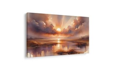 OBRAZ ZÁPAD SLUNCE NAD KRAJINOU - OBRAZY VÝCHOD A ZÁPAD SLUNCE - OBRAZY