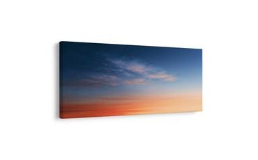TABLEAU SUR TOILE – CIEL PASTEL À L’HORIZON - TABLEAUX LEVER ET COUCHER DE SOLEIL - TABLEAUX