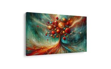 OBRAZ BAREVNÝ STROM ŽIVOTA - OBRAZY STROMY ŽIVOTA - OBRAZY