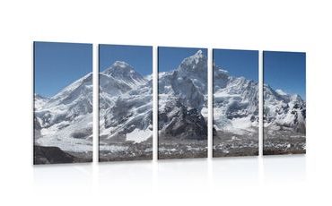 5-DIJELNA SLIKA PREKRASAN PLANINSKI VRH - SLIKE PRIRODE I KRAJOLIKA - SLIKE