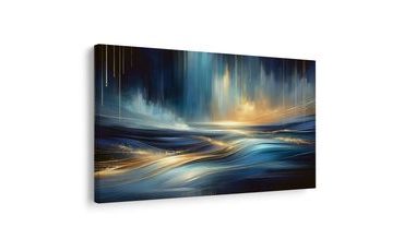 WANDBILD LEUCHTEN ÜBER DEN WELLEN - BILDER MEER UND STRAND - BILDER