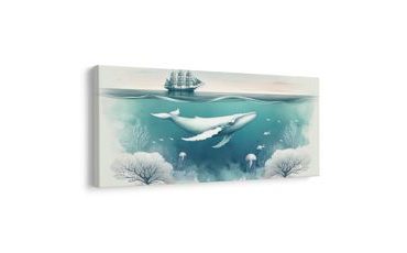 WANDBILD OZEANWELT - WANDBILDER WALE - BILDER