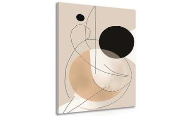 CANVAS PRINT ABSTRACT SHAPES NO8 - PICTURES OF ABSTRACT SHAPES - PICTURES