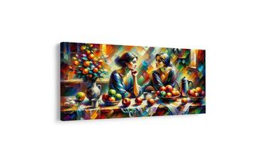 OBRAZ DVĚ ŽENY S JABLKY - OBRAZY ŽENY - OBRAZY