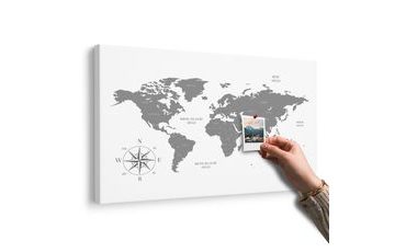 PARAFAKÉP DECENS TÉRKÉP SZÜRKE KIVITELBEN - PARAFA KÉPEK - KÉPEK