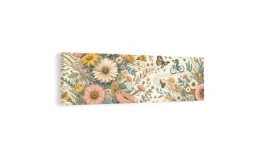 OBRAZ KOLO A MOTÝLI V LOUCE - OBRAZY POLE A LOUKY - OBRAZY