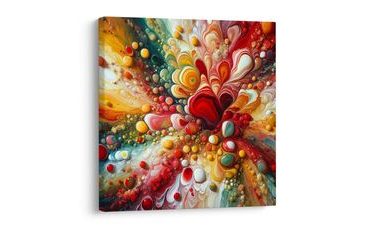 OBRAZ PULZUJÍCÍ ENERGIE A BARVY - OBRAZY ABSTRAKTNÍ TVARY - OBRAZY