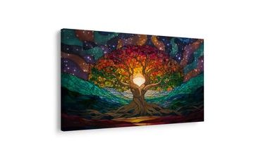 OBRAZ STROM ŽIVOTA V DUHOVÉ KRAJINĚ - OBRAZY STROMY ŽIVOTA - OBRAZY