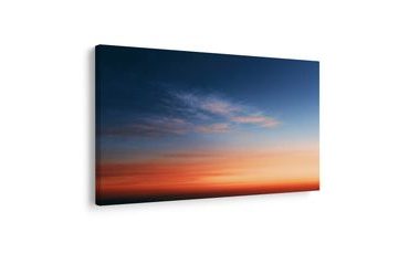 TABLEAU SUR TOILE – COUCHER DE SOLEIL SOUS LES NUAGES - TABLEAUX LEVER ET COUCHER DE SOLEIL - TABLEAUX