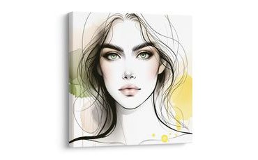 OBRAZ ŽENSKÁ KRÁSA V ODSTÍNECH - OBRAZY ŽENY - OBRAZY