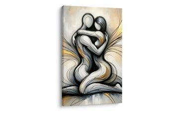 OBRAZ ABSTRAKTNÍ OBJETÍ V HARMONII - OBRAZY LÁSKA - OBRAZY