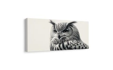 OBRAZ MAJESTÁTNÍ SOVA - OBRAZY PTÁCI - OBRAZY