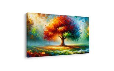 OBRAZ STROM ŽIVOTA V BARVÁCH DUHY - OBRAZY STROMY ŽIVOTA - OBRAZY