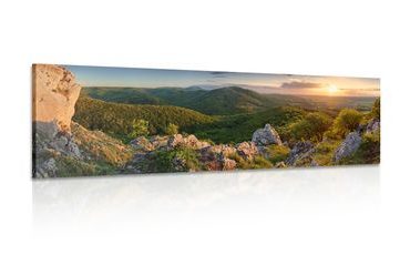 CANVAS PRINT NATURE BATHED IN SUNLIGHT - PICTURES OF NATURE AND LANDSCAPE - PICTURES