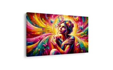 OBRAZ KOUZELNÁ ŽENA S MOTÝLY - OBRAZY ŽENY - OBRAZY