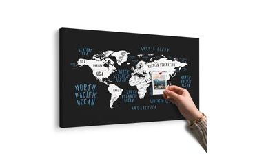 PARAFA KÉP VILÁG TÉRKÉP MODERN KIVITELBEN - PARAFA KÉPEK - KÉPEK