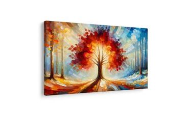 OBRAZ ZÁŘIVÝ STROM ŽIVOTA - OBRAZY STROMY ŽIVOTA - OBRAZY