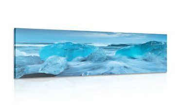 WANDBILD EISSCHOLLEN - BILDER VON NATUR UND LANDSCHAFT - BILDER