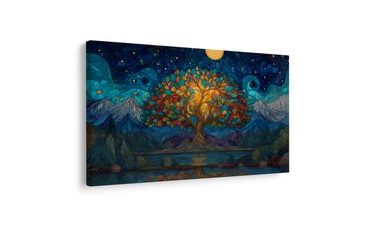 OBRAZ STROM ŽIVOTA POD HVĚZDAMI - OBRAZY STROMY ŽIVOTA - OBRAZY