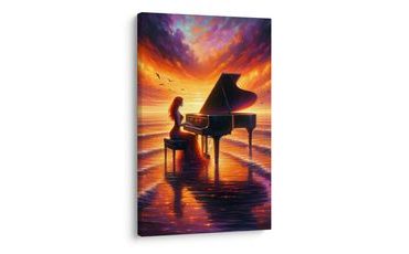 OBRAZ KLAVÍRNÍ SNY - OBRAZY MOŘE A PLÁŽ - OBRAZY