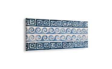 WANDBILD MARINEBLAUE SPIRALEN - WANDBILDER NACH MOTIV - BILDER
