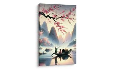 WANDBILD FISCHER UNTER BERGEN - BILDER SEEN - BILDER