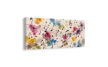 WANDBILD MELODIE IM AQUARELLSTIL - MUSIKBILDER - BILDER