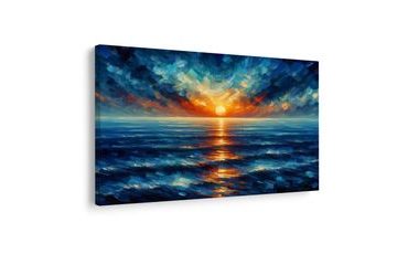 OBRAZ ZÁPAD SLUNCE NAD OCEÁNEM - OBRAZY VÝCHOD A ZÁPAD SLUNCE - OBRAZY