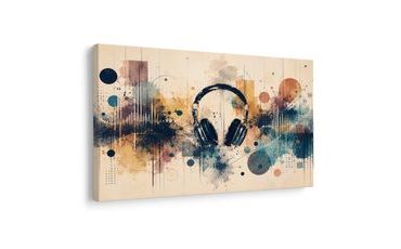 WANDBILD MUSIKALISCHE ENERGIE UND KREATIVITÄT - MUSIKBILDER - BILDER