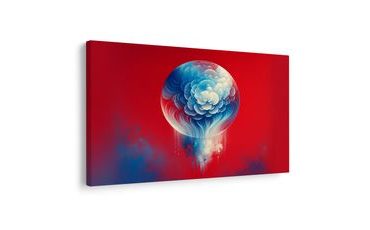 OBRAZ ABSTRAKTNÍ KOULE V OBLACÍCH - OBRAZY PODMOŘSKÝ SVĚT - OBRAZY