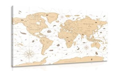 KÉP TÉRKÉP BÉZS SZÍNBEN - TÉRKÉPES KÉPEK - KÉPEK