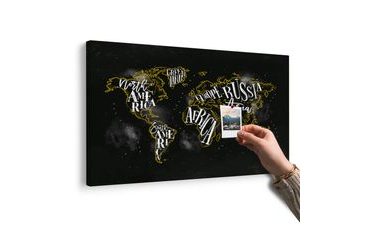 PARAFA KÉP TRENDI VILÁG TÉRKÉP - PARAFA KÉPEK - KÉPEK