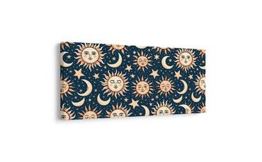 OBRAZ SLUNCE A MĚSÍC - OBRAZY VESMÍRU A HVĚZD - OBRAZY