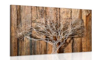 WANDBILD BAUM DES LEBENS - BILDER BÄUME UND LAUB - BILDER