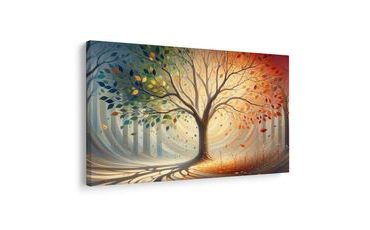 OBRAZ STROM ŽIVOTA V FAREBNEJ SYMFÓNII - OBRAZY STROMY ŽIVOTA - OBRAZY