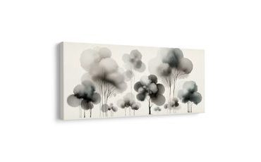 OBRAZ STROM ŽIVOTA V ŠEDÝCH TÓNECH - OBRAZY STROMY ŽIVOTA - OBRAZY